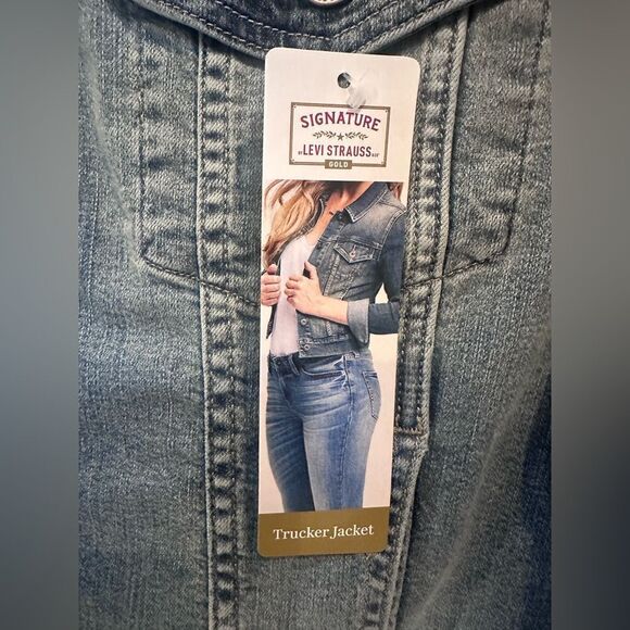 NWTs Levi’s Original Trucker Jean / Denim Jacket Size XXL - Picture 4 of 6